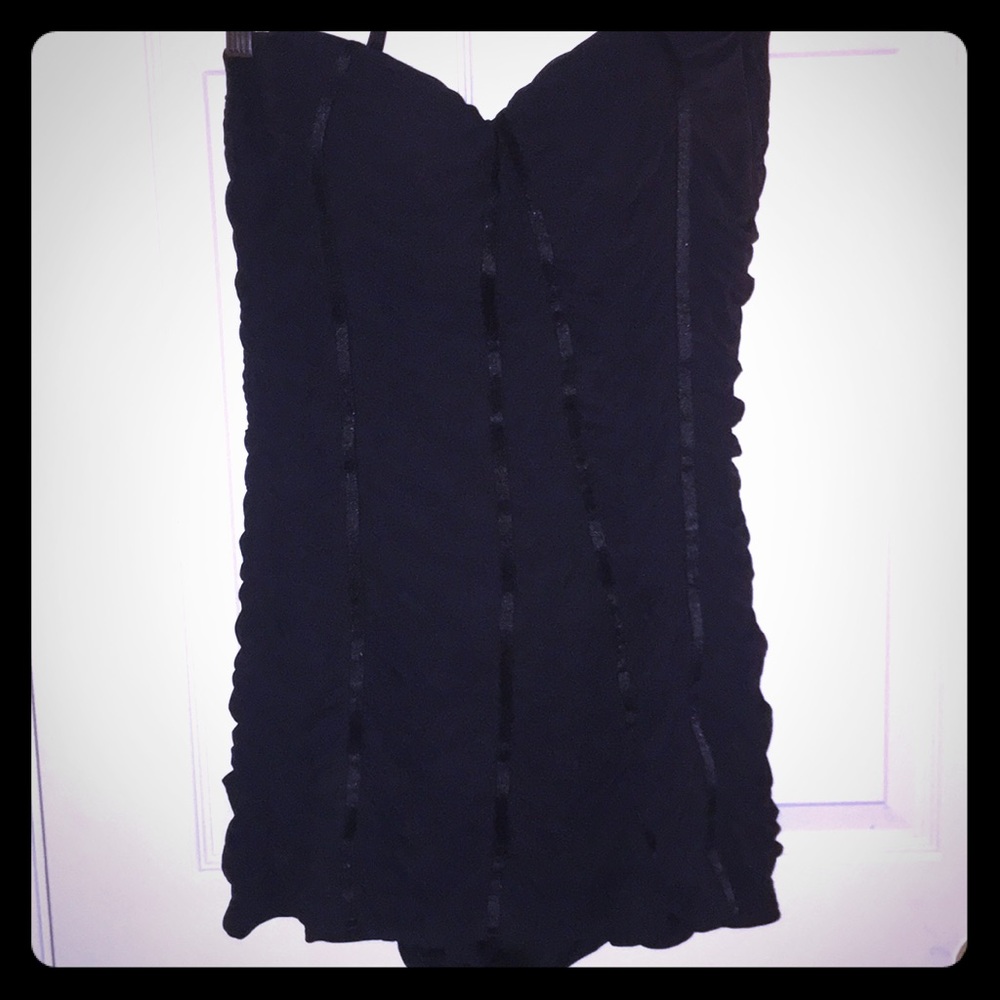 Spanx corset black bathing suit Size 14 Never worn